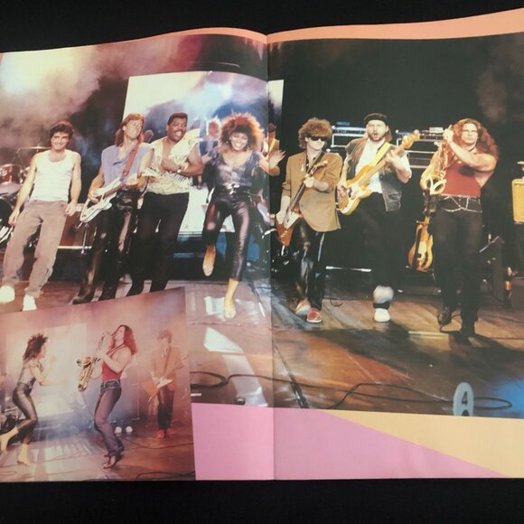 Tina Tuner Private Dancer Concert Tour 1985 Booklet - Vintage - Picture 3 of 3